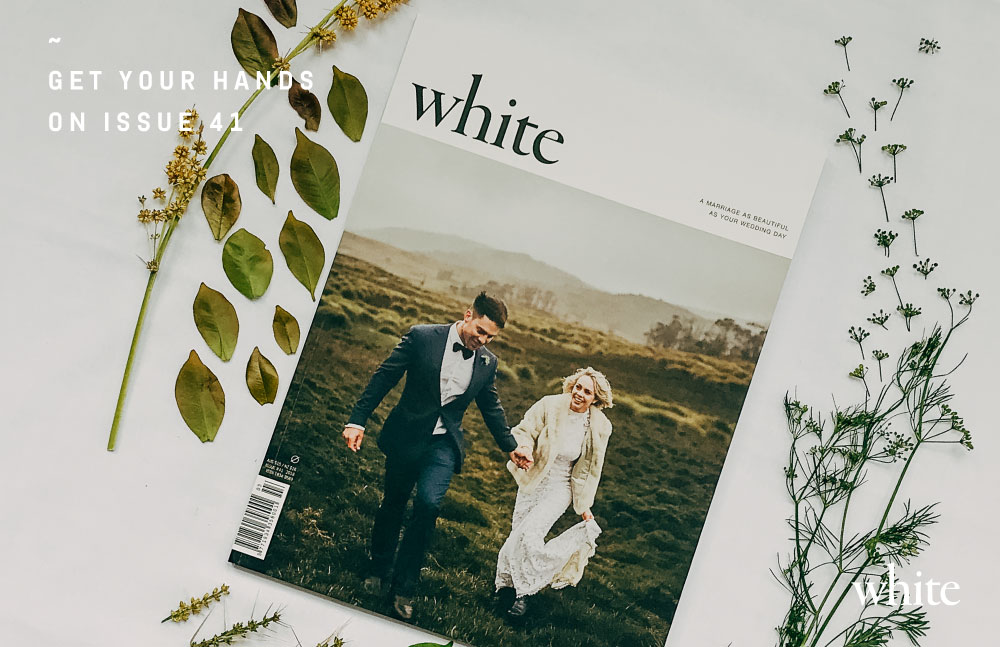 Get your hands on the latest white magazine