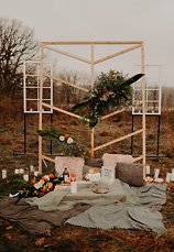 Image 16 - Modern Wedding Inspiration in this Open Air Chapel! in Styled Shoots.