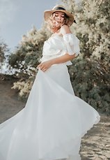 Image 3 - Simple Sand Dune Bridal Fashion Inspiration in Bridal Designer Collections.