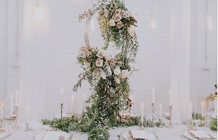 Image 29 - Blushing Bride + a Floral Dream – Romantic Bridal Inspiration in Styled Shoots.